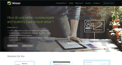 Desktop Screenshot of alinean.com